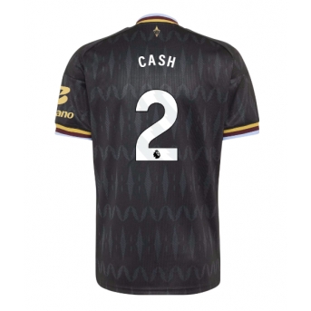 Aston Villa Matty Cash #2 Maglia Gara Trasferta Repliche 2026-27 Maniche Corte